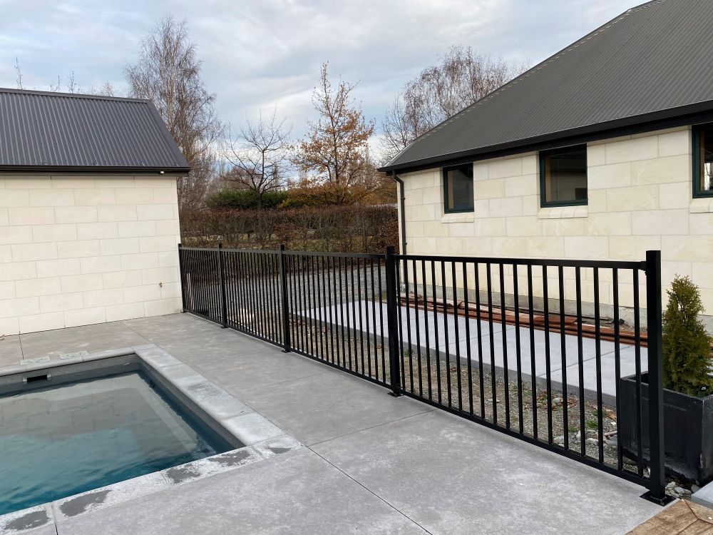 aluminium pool fencing in Christchurch