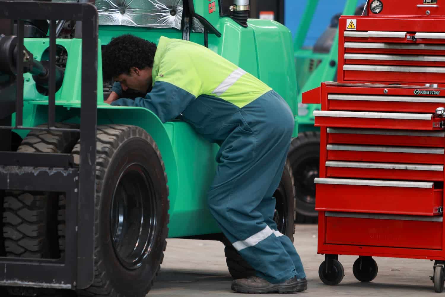 forklift servicing in Palmerston North