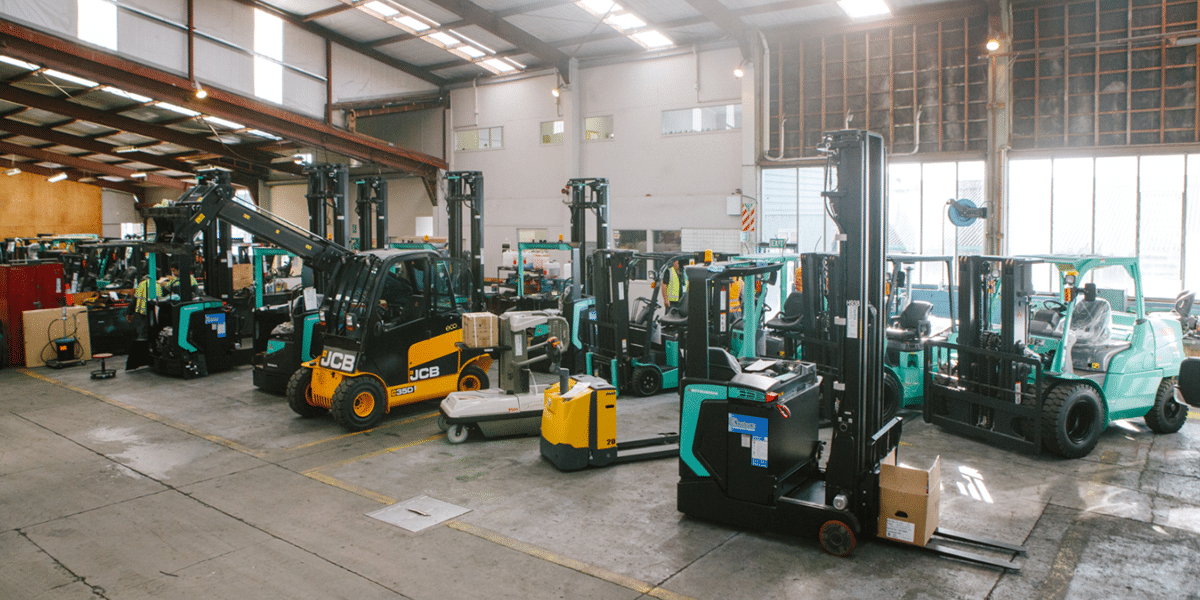 forklift rental fleet
