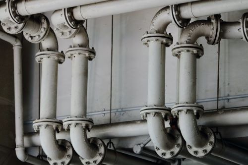 different plumbing pipes 